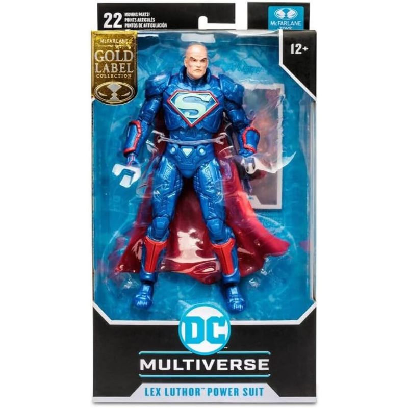 MCFARLANE TOYS - Figura Articulada Lex Luthor Traje de Poder Mcfarlane DC