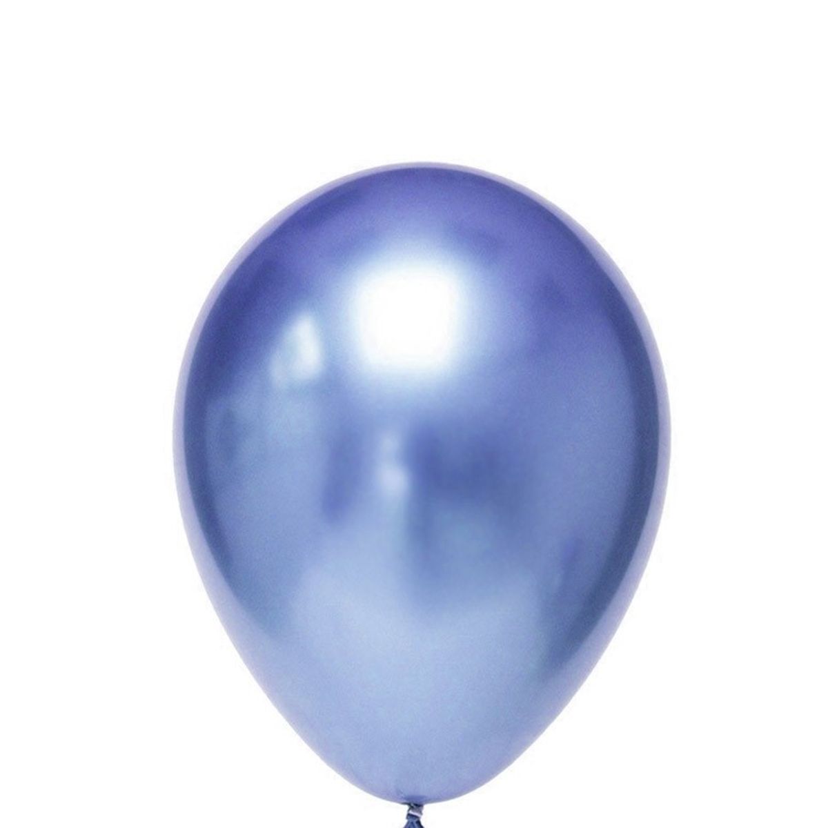 GENERICO - GLOBO 5 CHROME AZUL X25 UNID