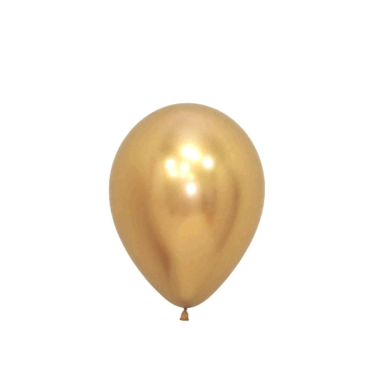 GENERICO - GLOBO 5 CHROME DORADO X25 UNID