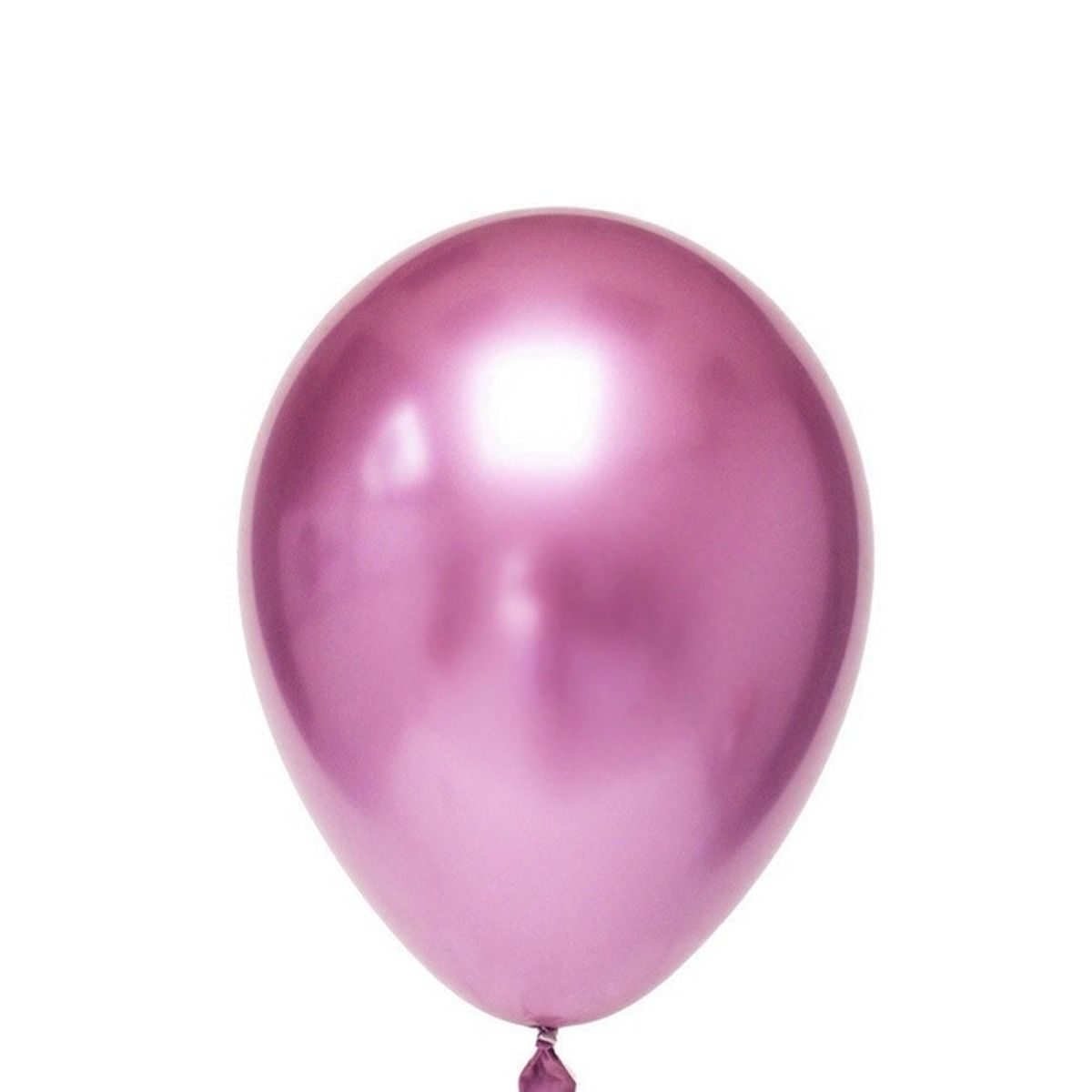 GENERICO - GLOBO 5 CHROME FUCSIA X25 UNID