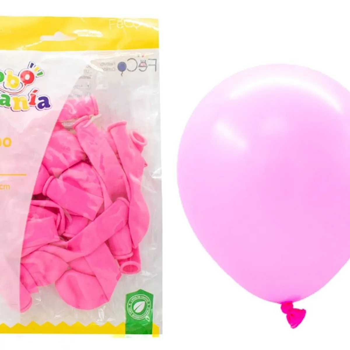 GENERICO - GLOBO 5 STANDARD ROSADO X25 UNI