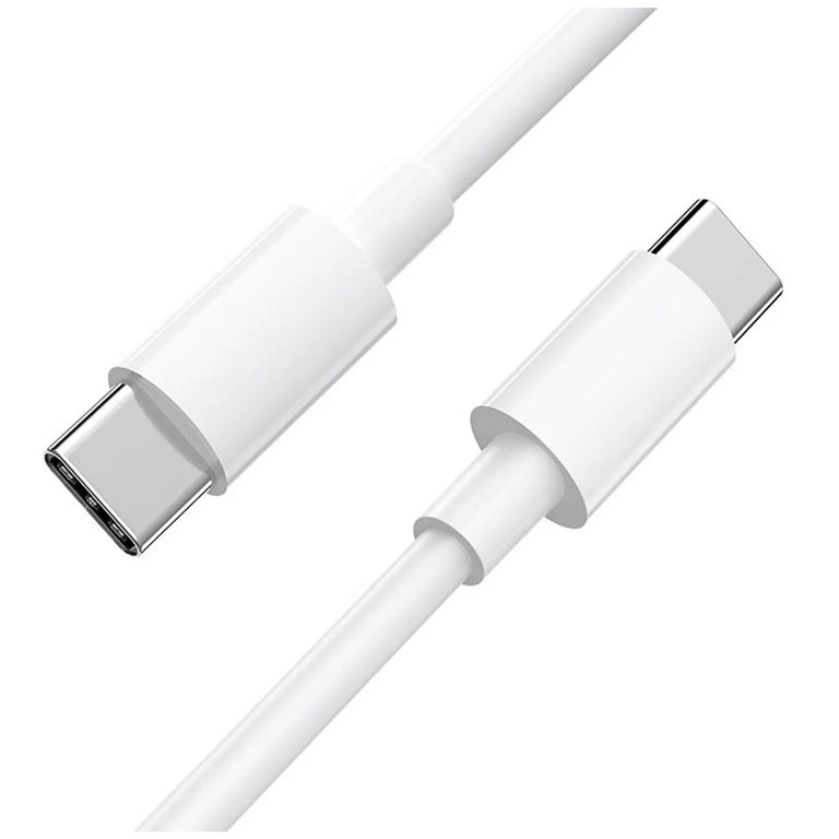 Cable X51 Tipo C a Tipo C 100W 2M carga rapida Blanco