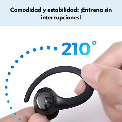 Imagen 2 del producto Audífonos Deportivos Bluetooth 5.3 Wings2 Ganchos