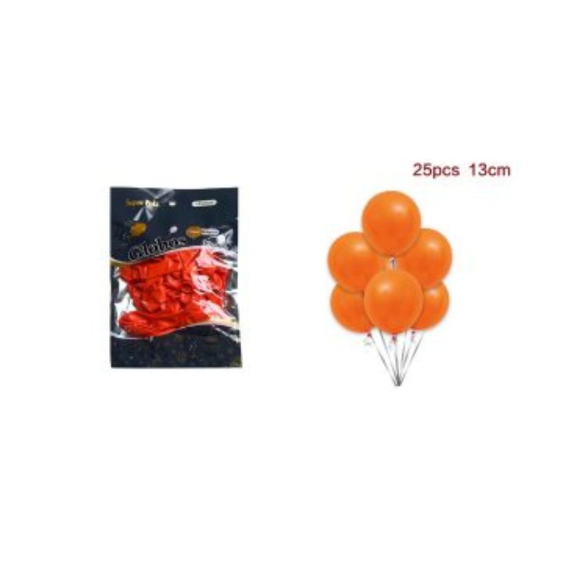 GENERICO - GLOBOS PERLADOS 13 CM 25 PCS