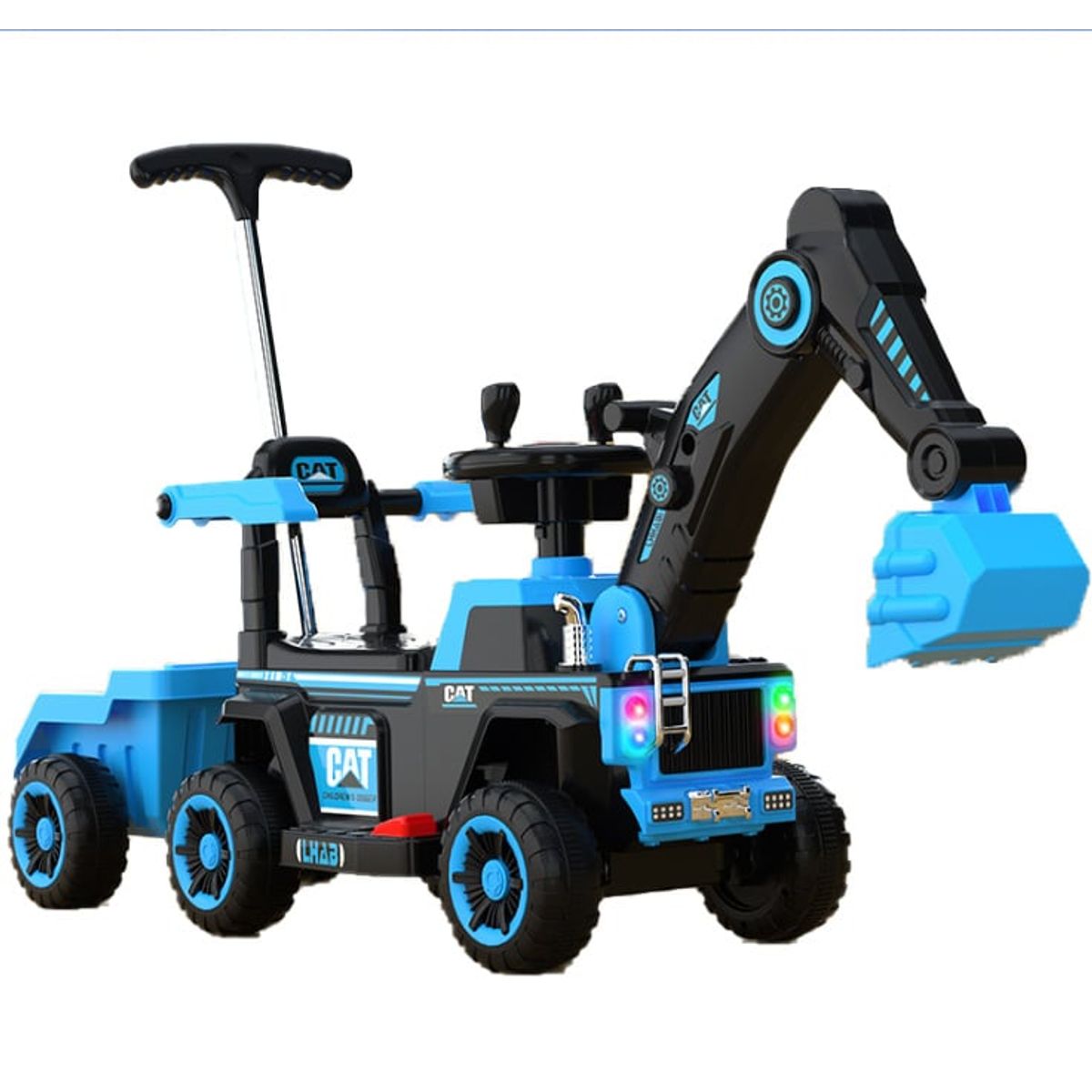 U BUY - Excavadora para niños coche juguete tamaño extra grande Azul