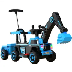 U BUY - Excavadora para niños coche juguete tamaño extra grande Azul