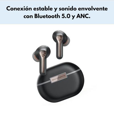 Imagen 2 del producto Audífonos Capsule 3 Pro con Bluetooth 5.0 y ANC Negro