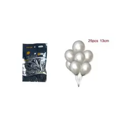 GENERICO - GLOBOS PERLADOS 13 CM 25 PCS