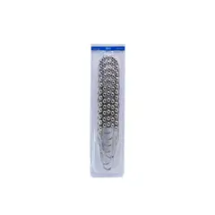 GENERICO - Set 12 Ganchos Argollas Para Cortinas De Ducha Cromadas