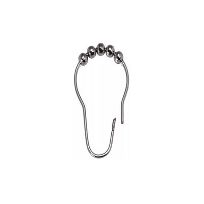 Imagen 2 del producto Set 12 Ganchos Argollas Para Cortinas De Ducha Cromadas