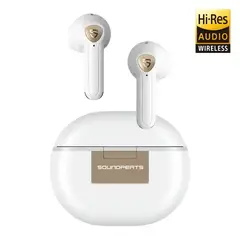 SOUNDPEATS - Audífonos Air3 Deluxe HS HiFi LDAC Bluetooth 5.2 Blanco