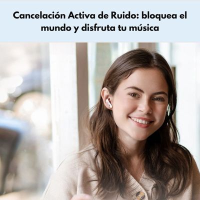 Imagen 2 del producto Audífonos Bluetooth Air4 Pro ANC aptX Lossless Blanco