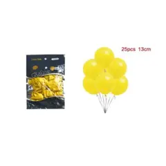 GENERICO - GLOBOS PERLADOS 13 CM 25 PCS