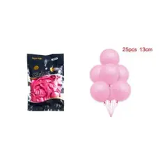 GENERICO - GLOBOS PERLADOS 13 CM 25 PCS