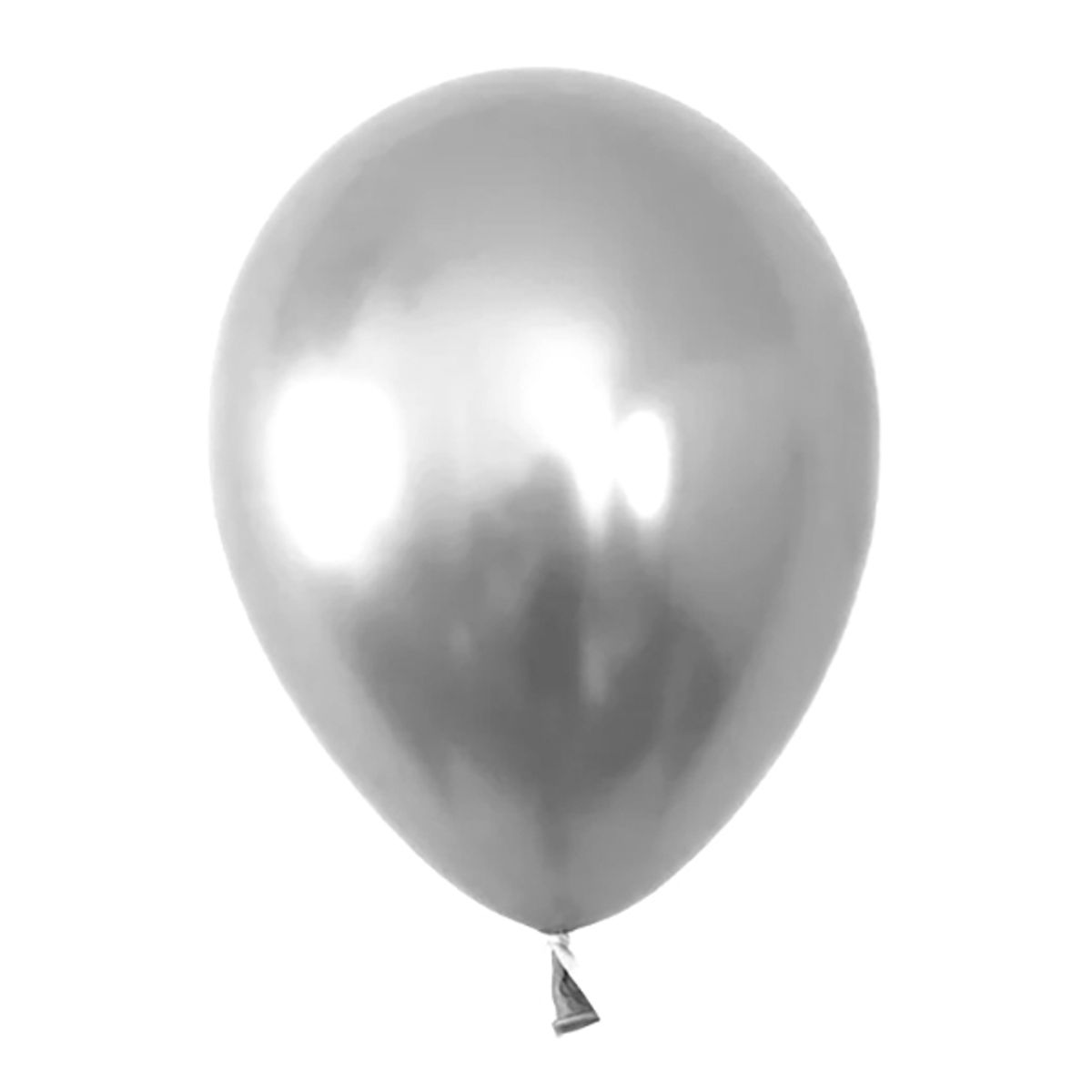 GENERICO - GLOBO 12 CHROME PLATEADO X12 UNI