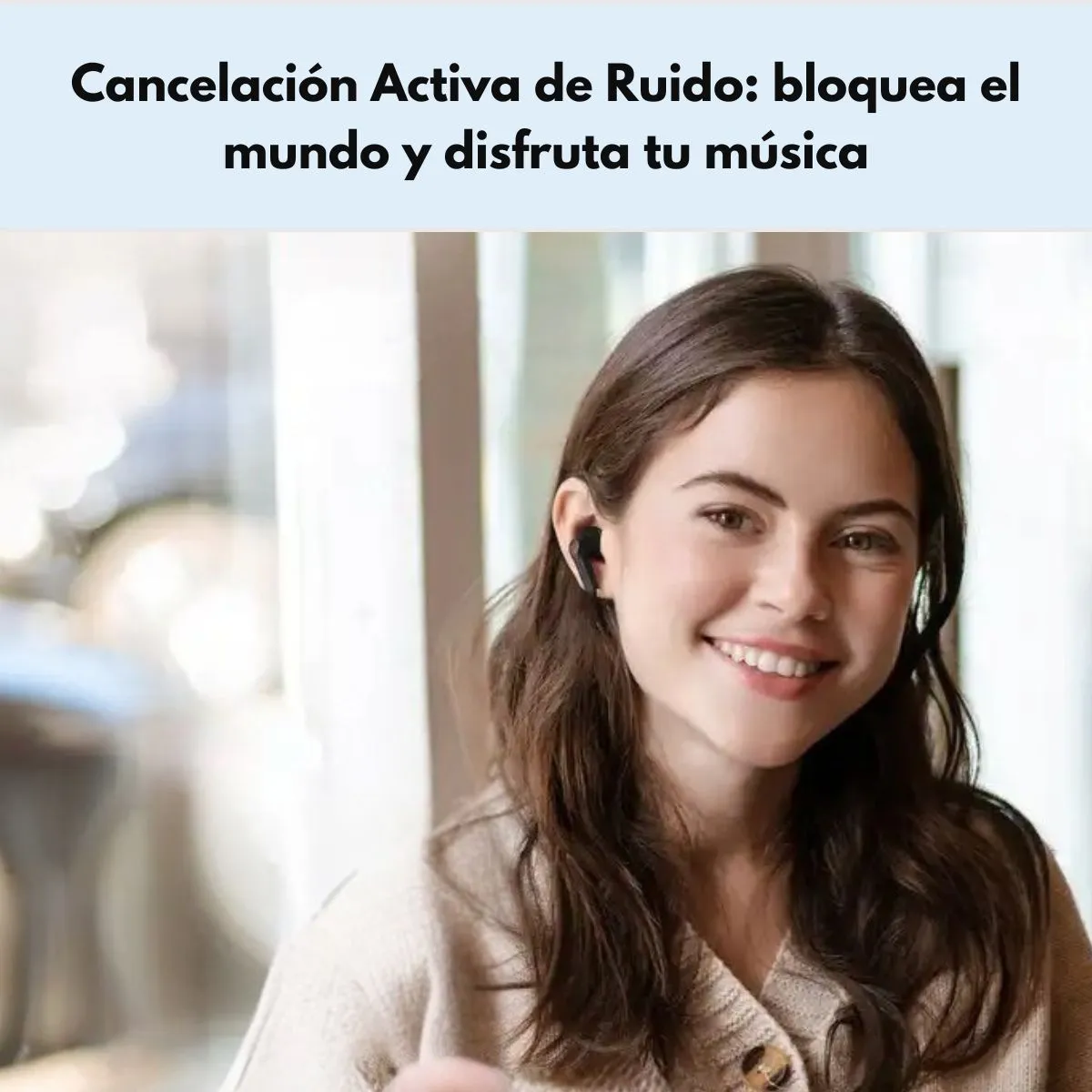 SOUNDPEATS - Audífonos Bluetooth SoundPEATS Air4 Pro ANC aptX Lossless Negro