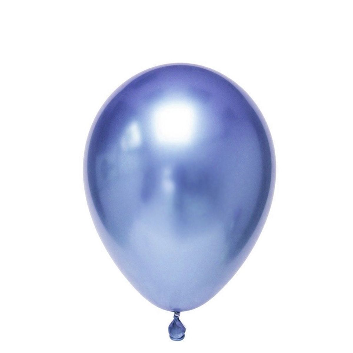 GENERICO - GLOBO 5 CHROME AZUL X25 UNID