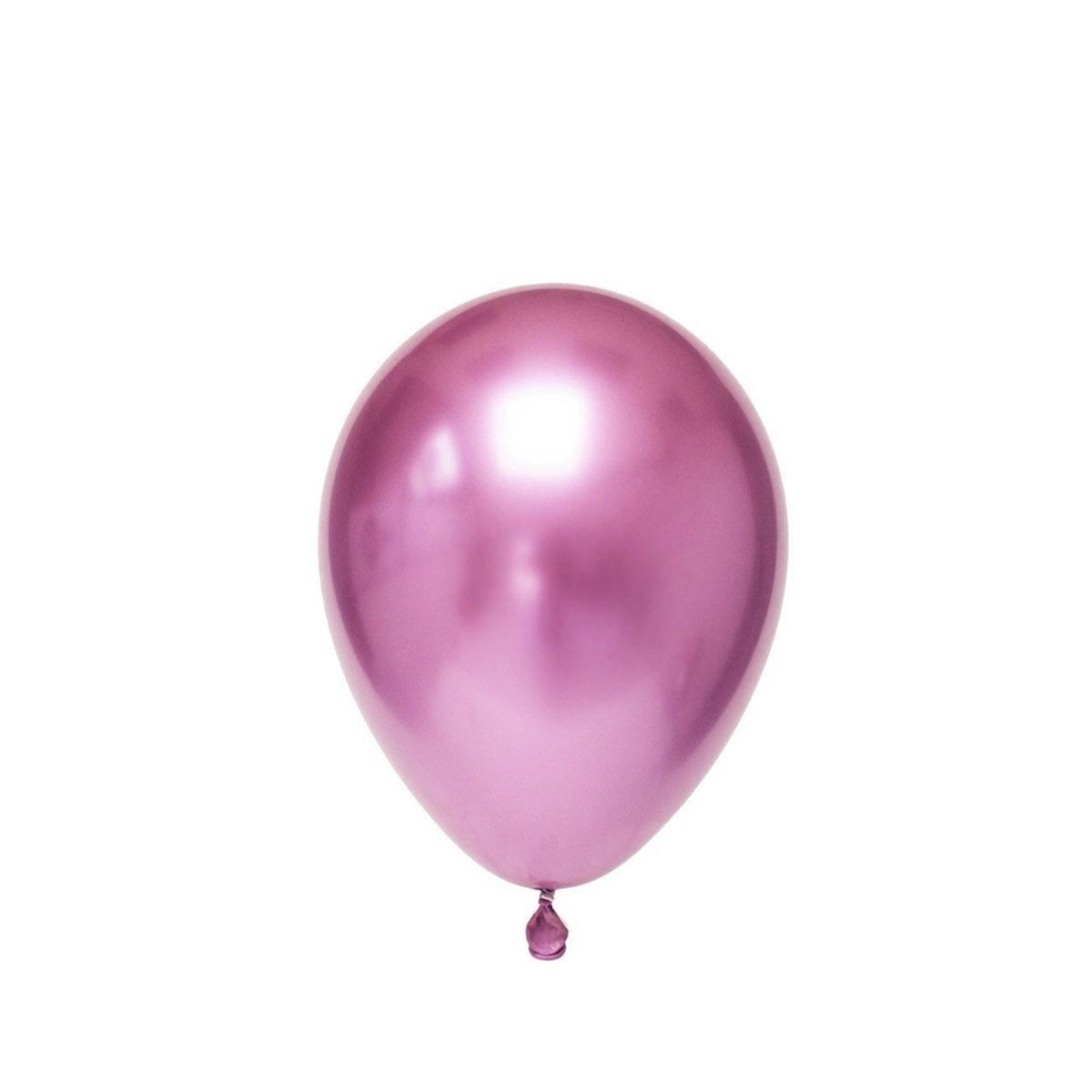 GENERICO - GLOBO 5 CHROME FUCSIA X25 UNID