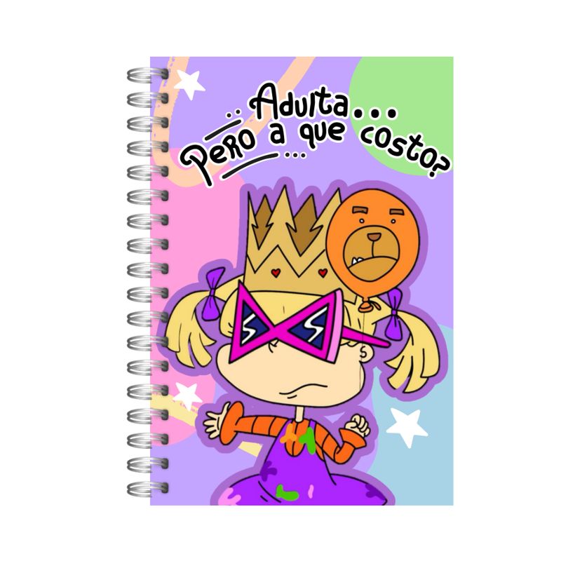 GENERICO - Agenda Angelica Pickles Rugrats 200 Pág Papeleria Kawai