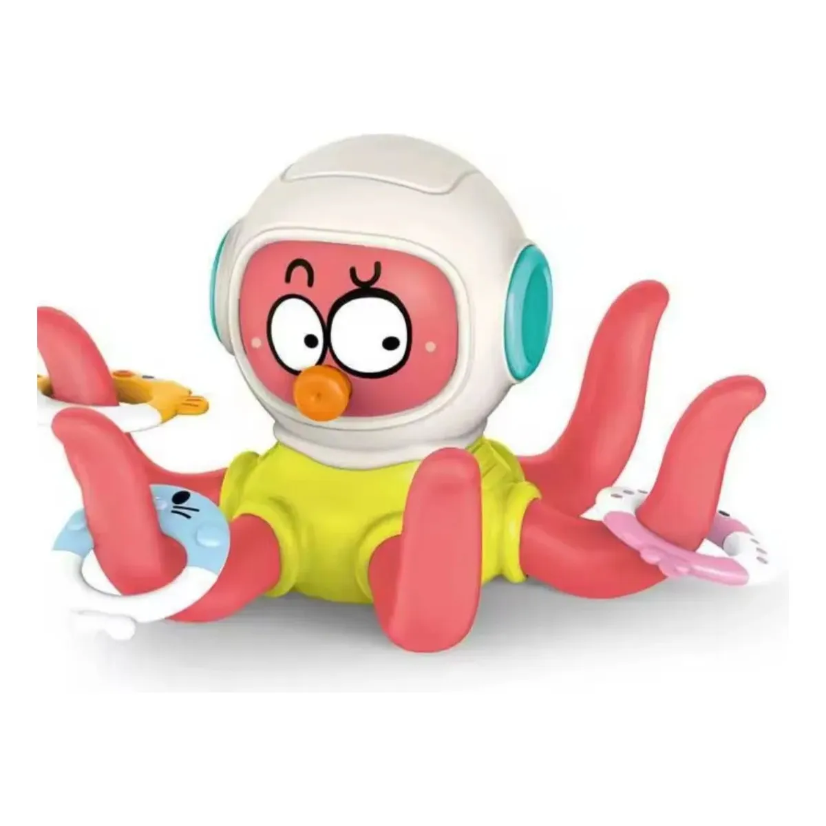 GENERICO - Juguete Pulpo Interactivo Para Niños, Piscina Y Baño 3 En 1