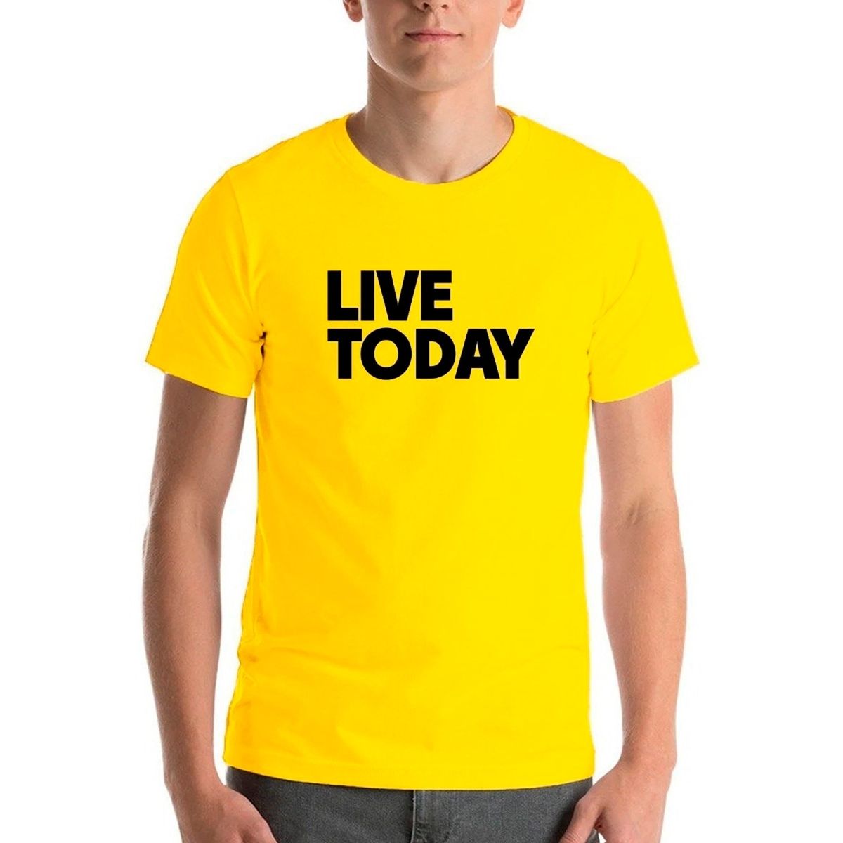 GENERICO - Polera Vive Hoy Life Today  Deporte Crossfit  Swag Style