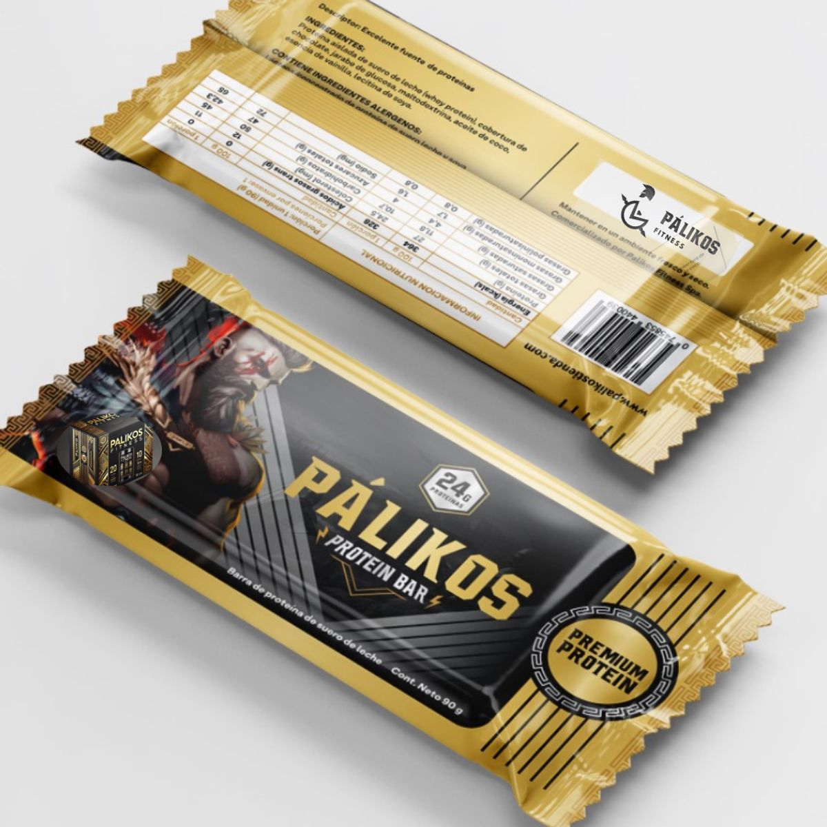 PALIKOS FITNESS - Mix 12 barras altas en proteina Palikos