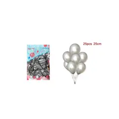 GENERICO - GLOBOS LATEX 25 CM 25 PCS