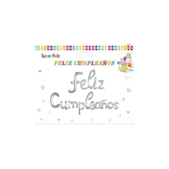 GENERICO - GLOBOS FELIZ CUMPLEAÑOS