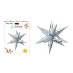 GENERICO - GLOBOS ESTRELLA 65 CM X 65 CM 1 PCS
