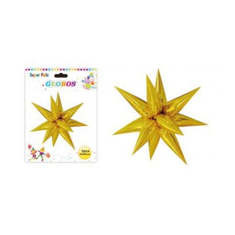 GENERICO - GLOBOS ESTRELLA 65 CM X 65 CM 1 PCS