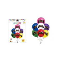 GENERICO - GLOBOS GAMER 30 CM 25 PCS
