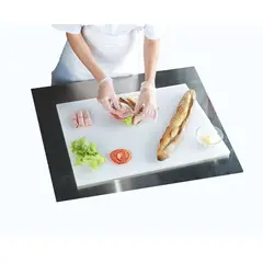 KUANGYE - Tabla De Corte Blanca Profesional 46 X 32 X 1.8cm