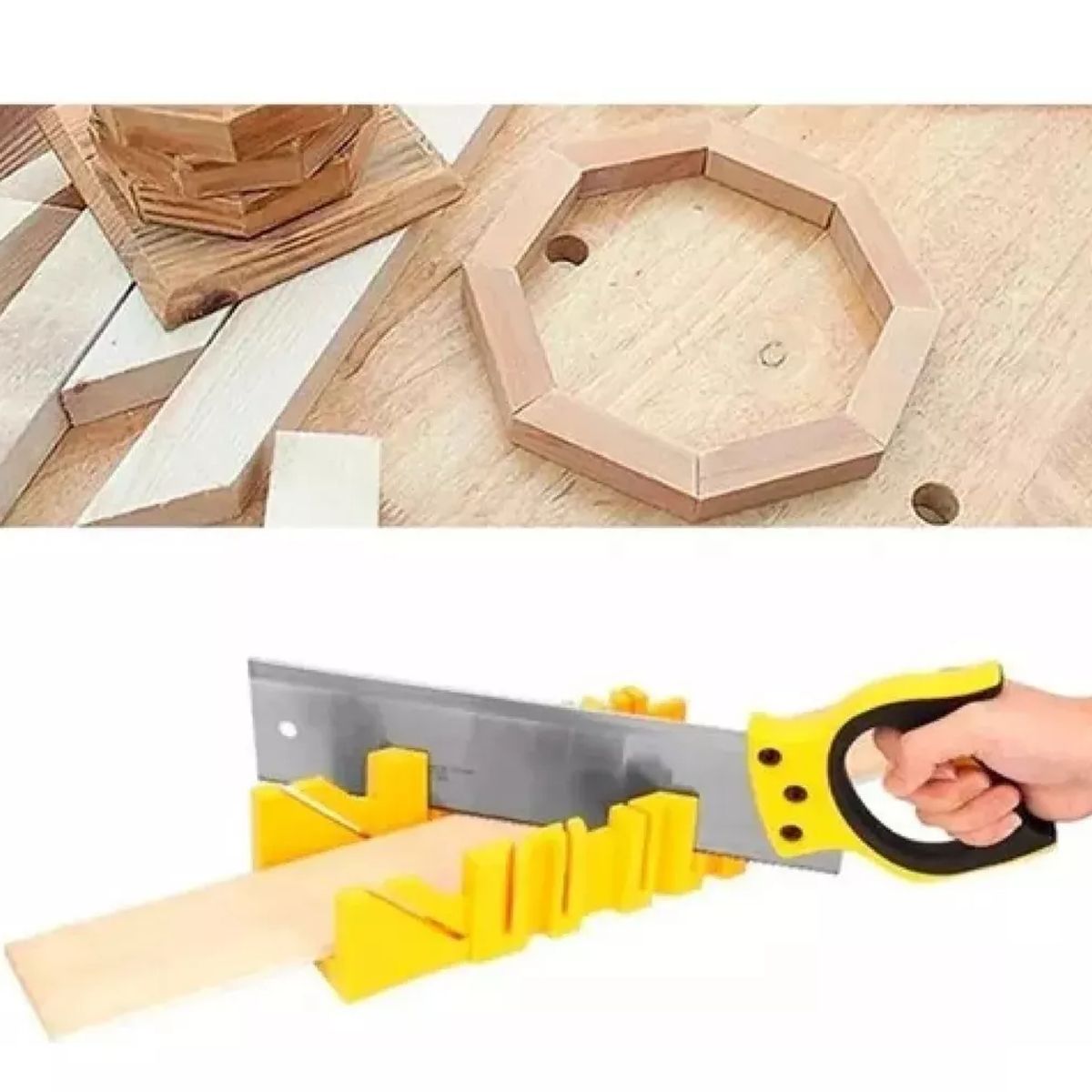 GENERICO - Caja Inglete Serrucho Base 12 PuLG 300mm Ingleteadora