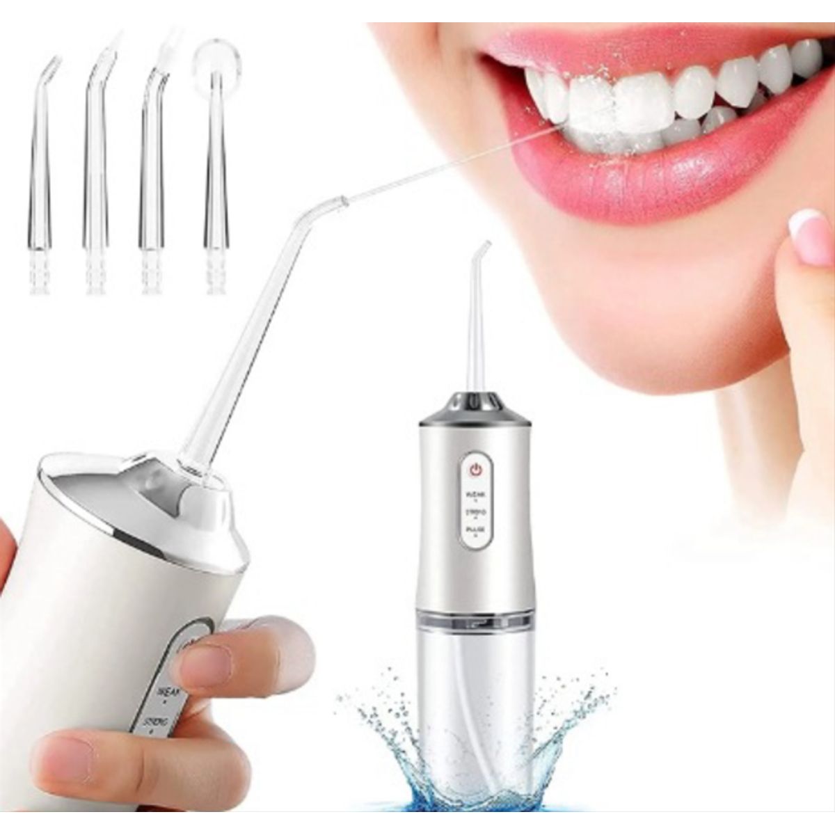 GENERICO - Irrigador Bucal Dental Portatil Recargable Usb
