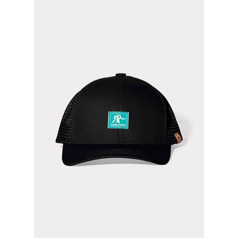 KAYA UNITE - Jockey Trucker Logo Negro
