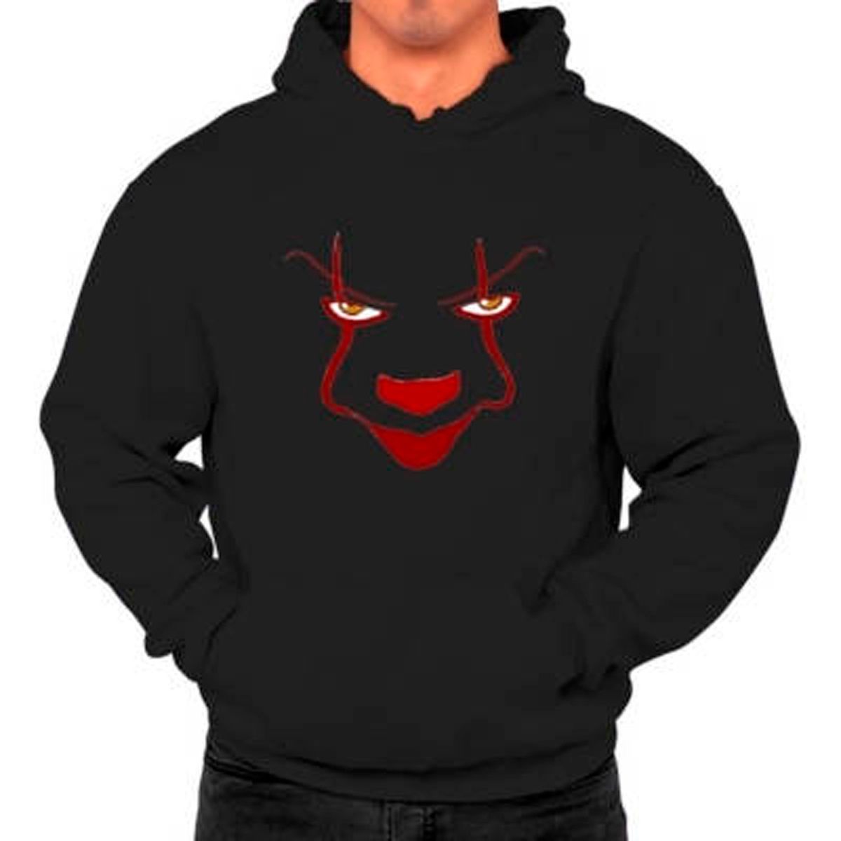 MARITEX - Poleron Halloween It Pennywise Terror Hombre