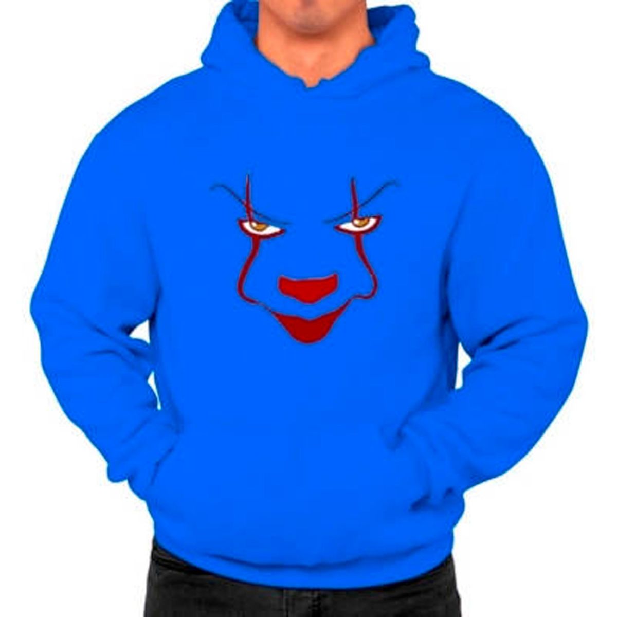 MARITEX - Poleron Halloween It Pennywise Terror Hombre