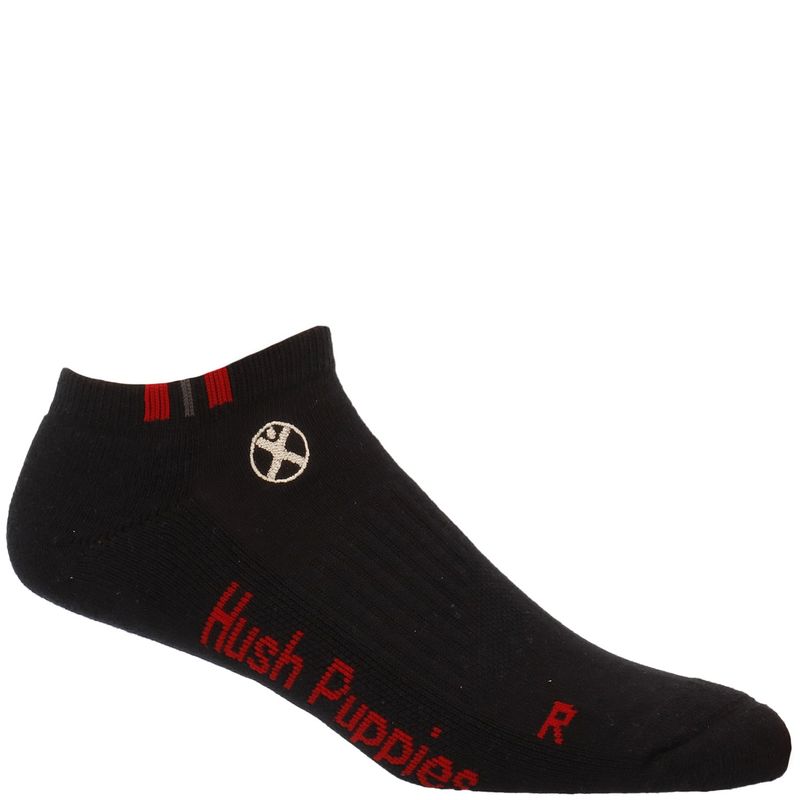 HUSH PUPPIES - Calcetín Hombre Co Men Body Ped Negro HUSH PUPPIES