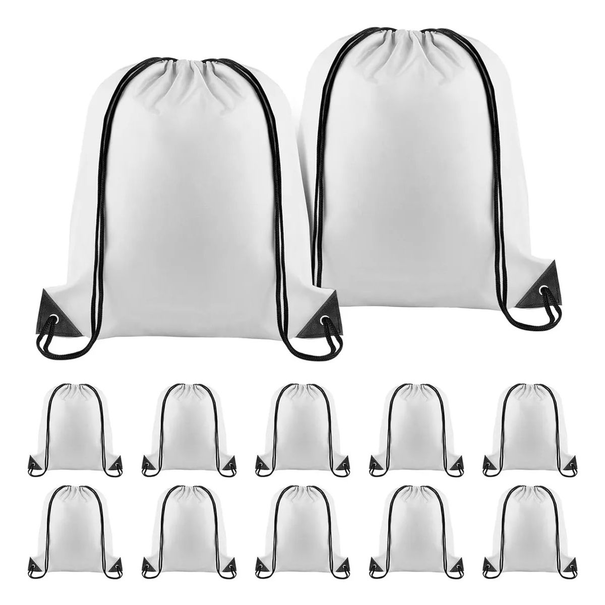 KUANGYE - Pack 20 Bolso Poliester 33x43cm Para Estampar Sublimar