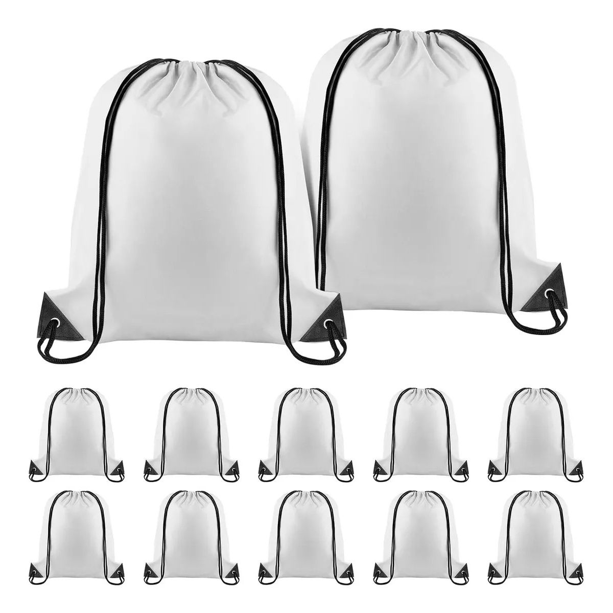 KUANGYE - Pack 20 Bolso Poliester 33x43cm Para Estampar Sublimar