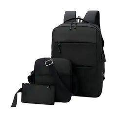 GENERICO - Mochila Usb 3 En 1 Mochila Notebook Bolso Ejecutivo Oficina