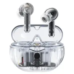 SOUNDPEATS - Auriculares Bluetooth Air4 Pro ANC aptX Transparente