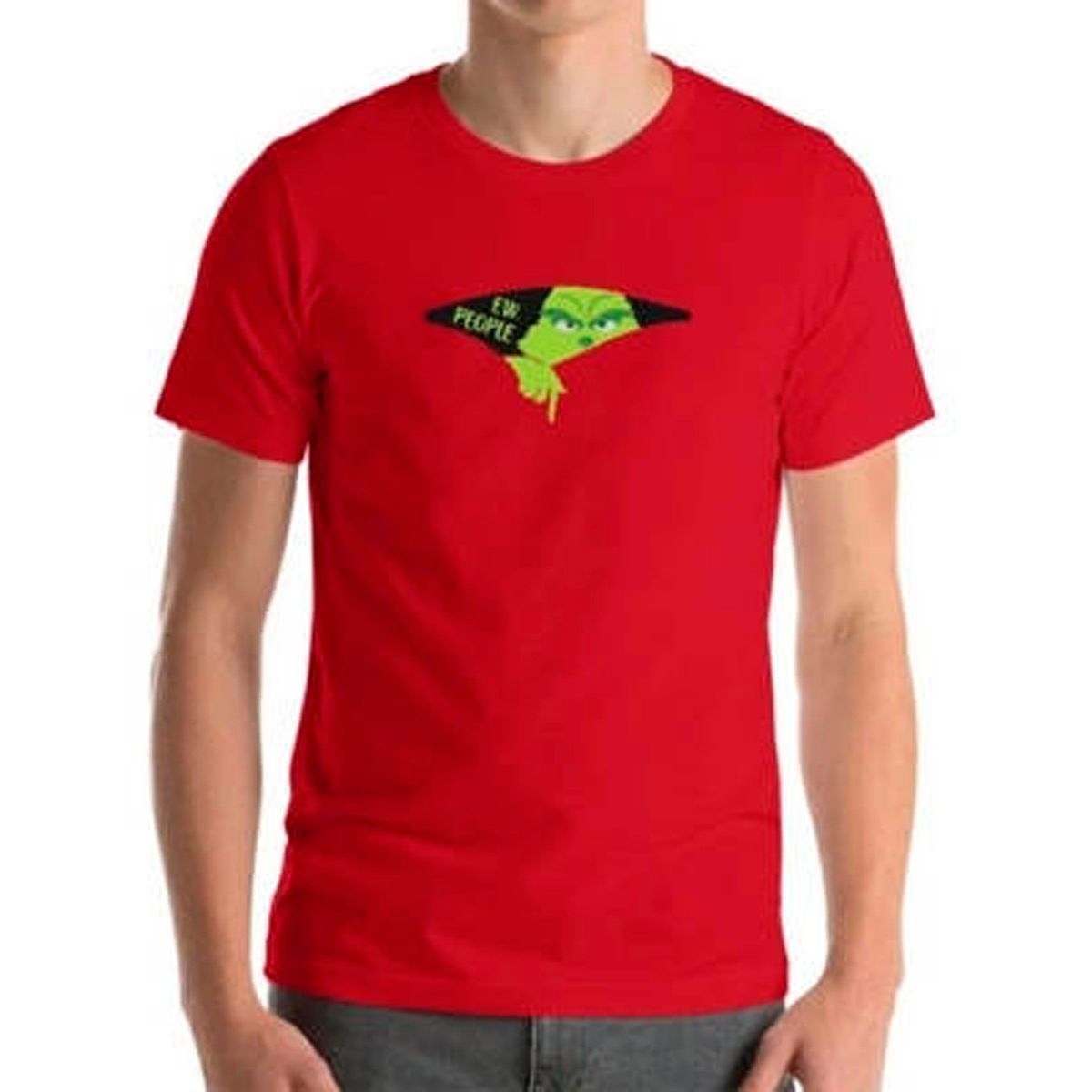 GENERICO - Polera Ew People Grinch Duende Swag Adulto Niño