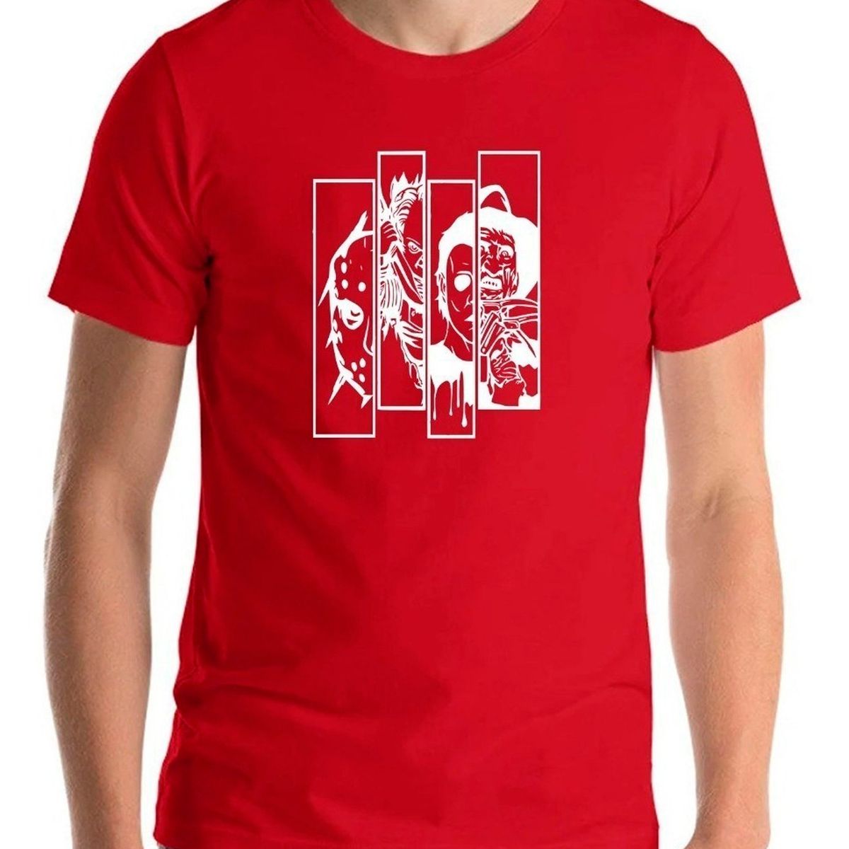 GENERICO - Polera Horror Clan  Halloween Terror Squat  Pesadilla Miedo