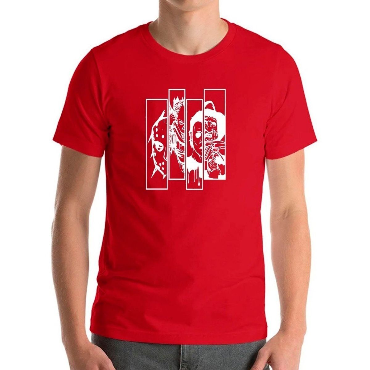 GENERICO - Polera Horror Clan  Halloween Terror Squat  Pesadilla Miedo