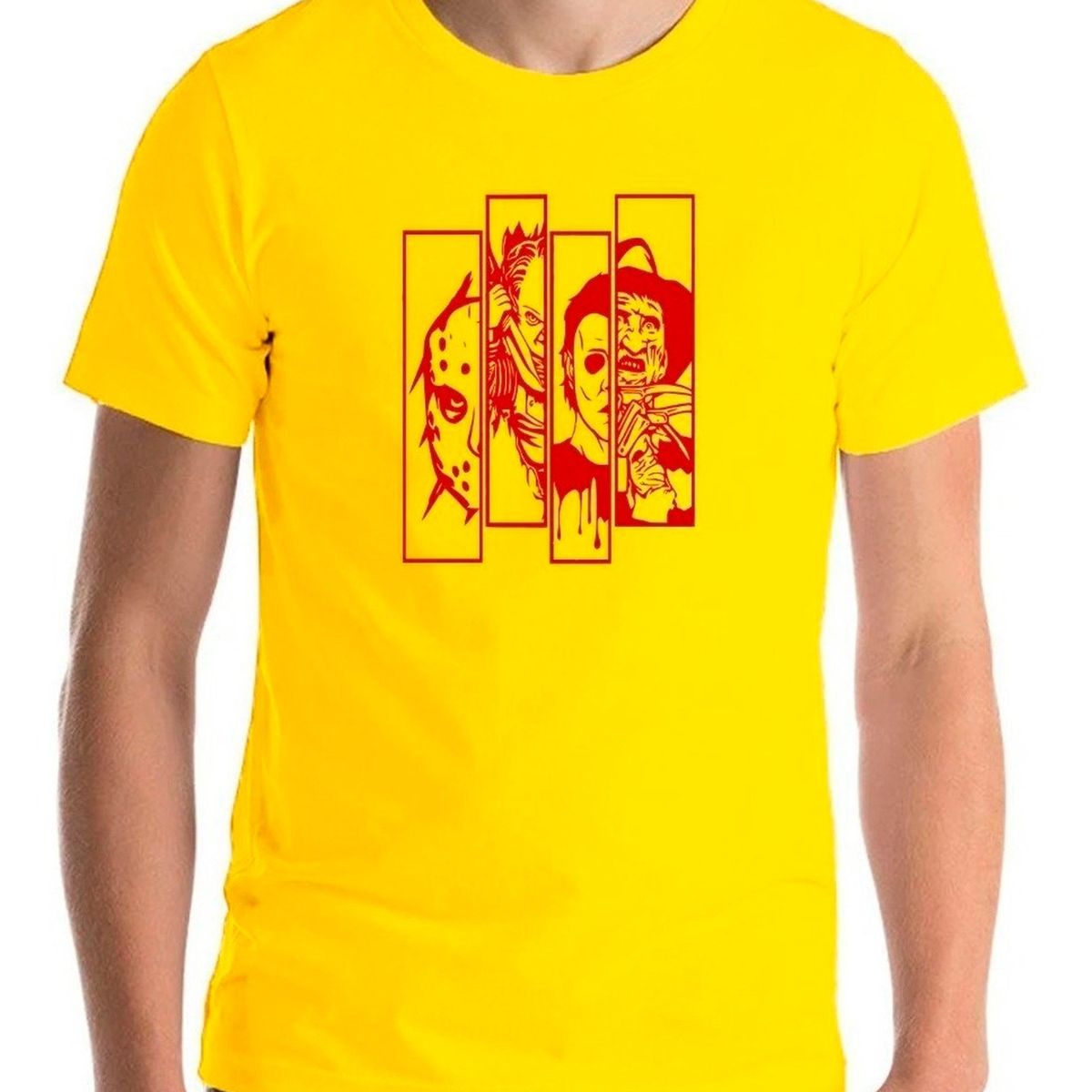 GENERICO - Polera Horror Clan  Halloween Terror Squat  Pesadilla Miedo