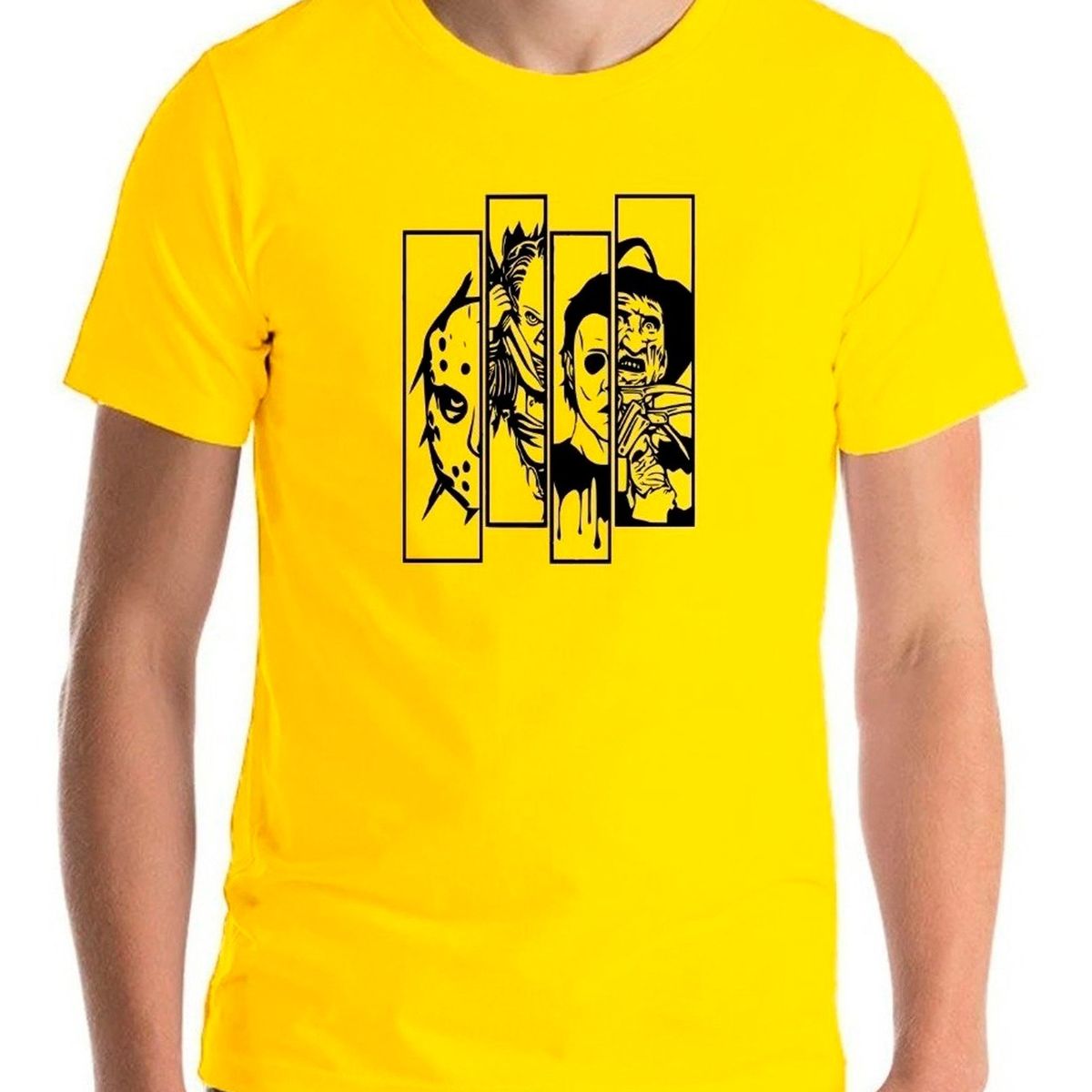 GENERICO - Polera Horror Clan  Halloween Terror Squat  Pesadilla Miedo