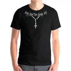 GENERICO - Polera Solo Dios Podra Juzgarme Adulto Niño Only God Can Jud