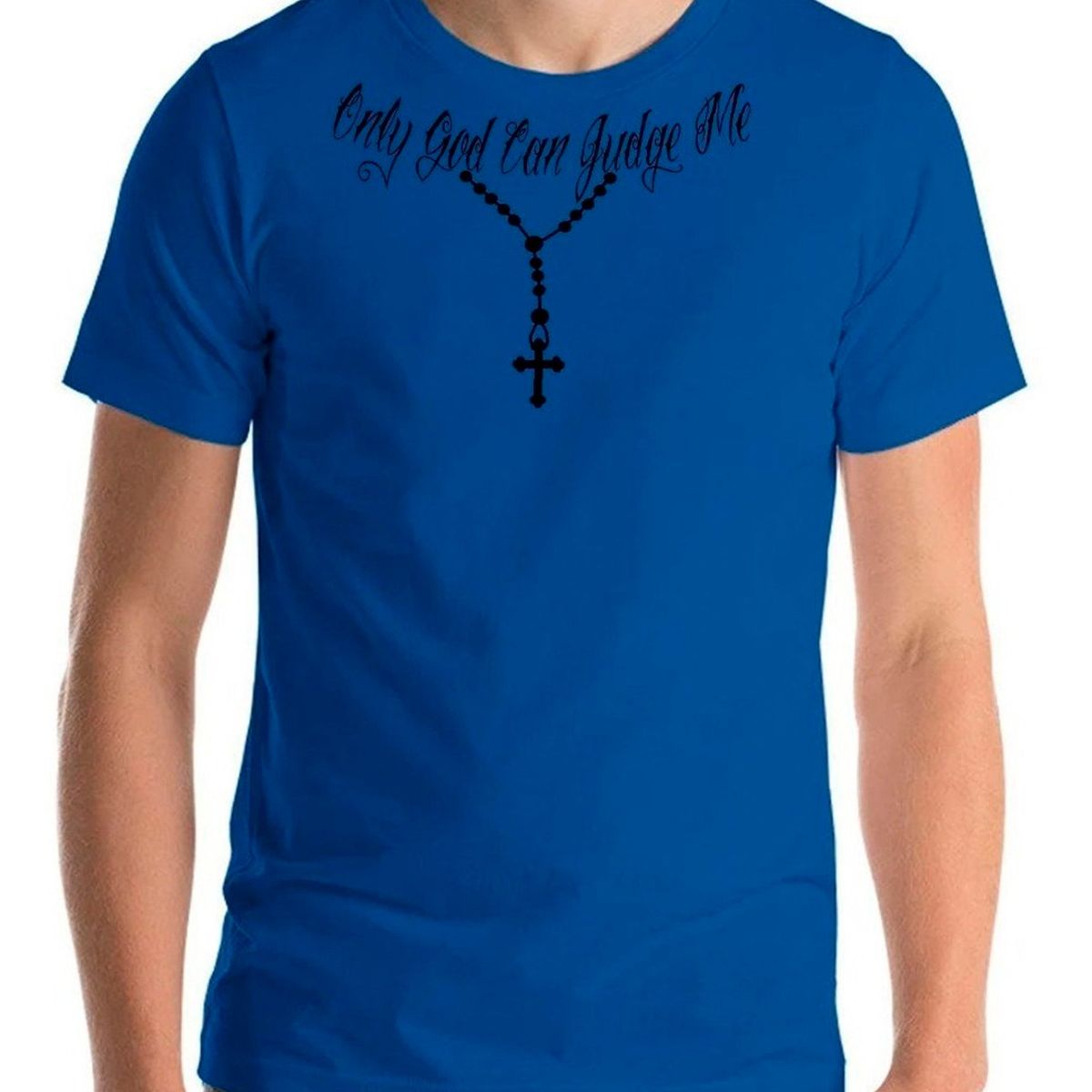 GENERICO - Polera Solo Dios Podra Juzgarme Adulto Niño Only God Can Jud