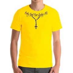 GENERICO - Polera Solo Dios Podra Juzgarme Adulto Niño Only God Can Jud